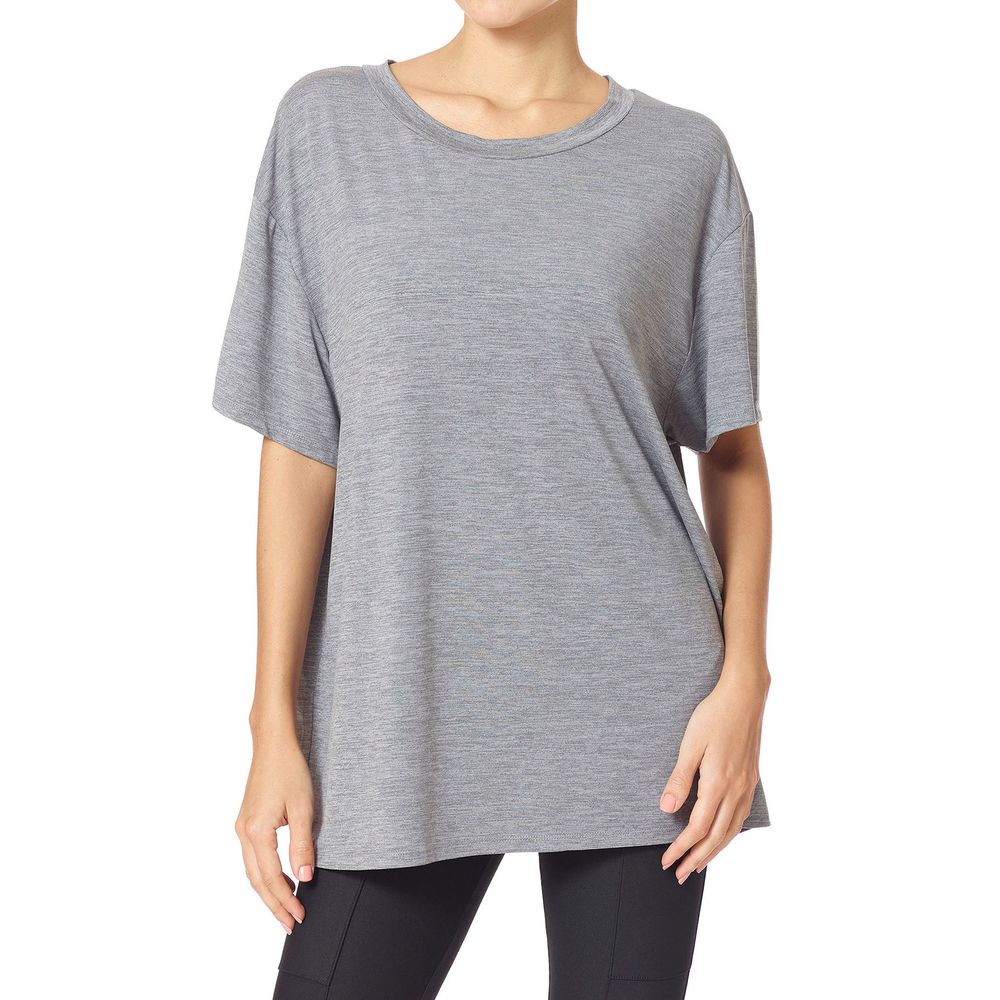 Hue Women's Boyfriend Active Layer Tee